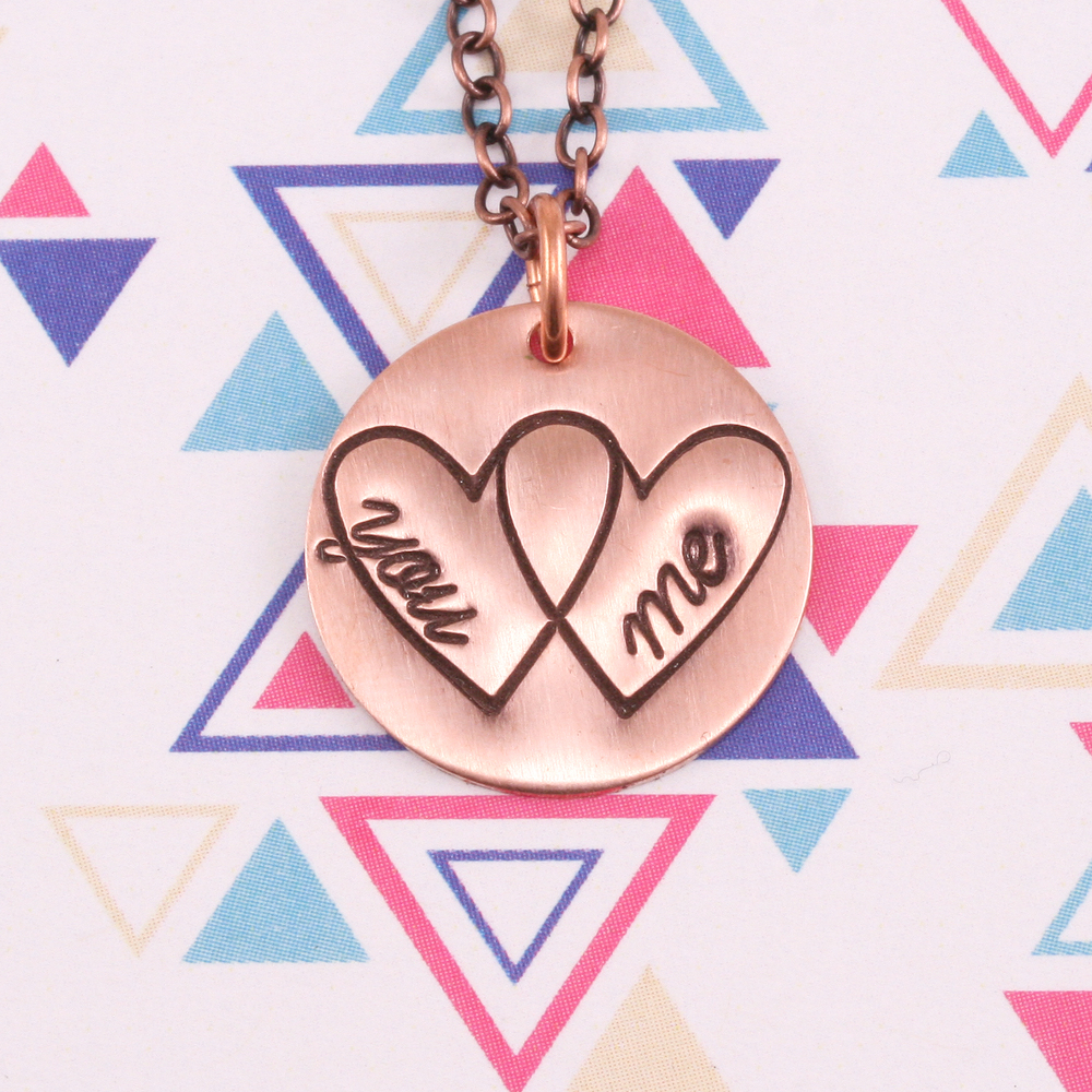 Metal Stamping Tools Heart Metal Design Stamp, 11mm - Beaducation Original